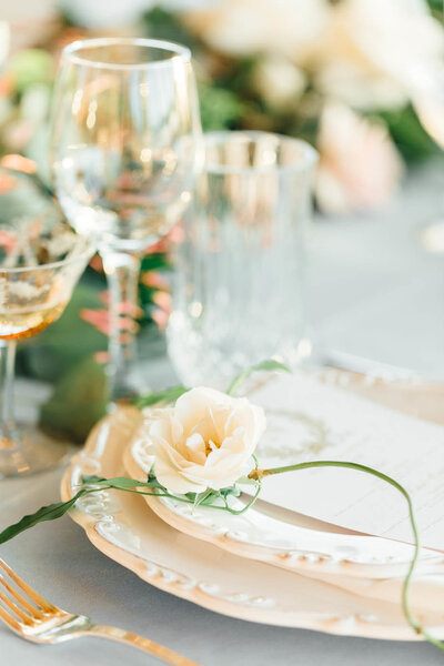winery wedding tablescape
