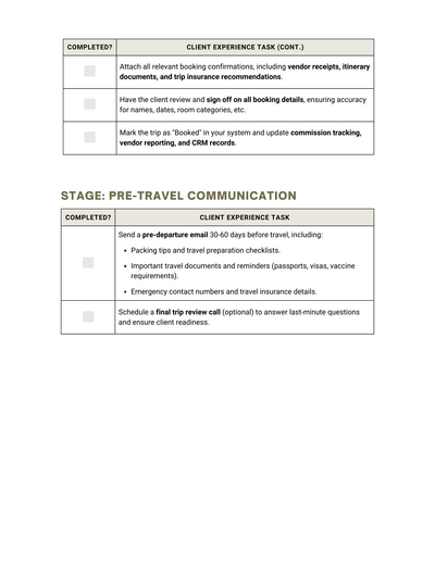 Master Client Onboarding Checklist 6