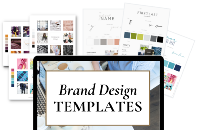 Professionally designed and done-for-you visual brand templates