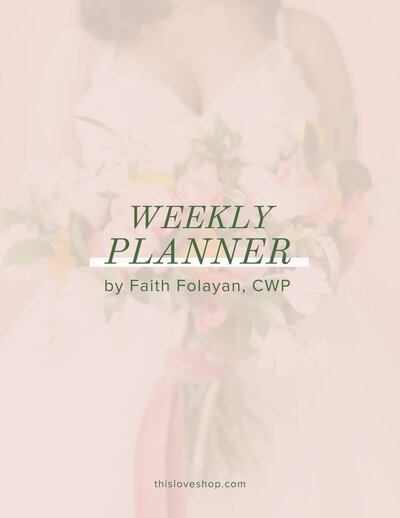 Weekly Planning Sheet