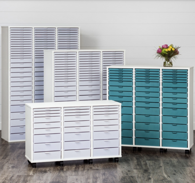 Stamp-n-Storage units for home