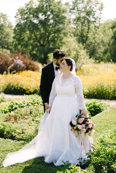 An intimate wedding at the famous Langdon Hall Country Inn & Spa