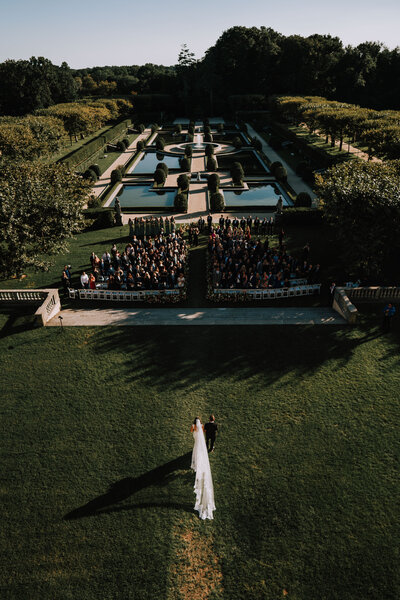 Oheka Castle Luxury Wedding