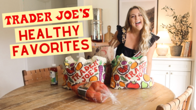 Youtube thumbnail of Mollie Mason my nutritionist approved tj's faves