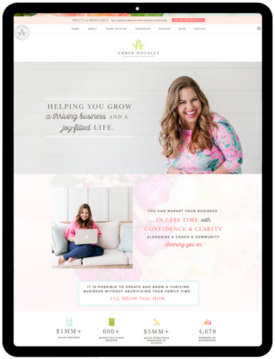 Amber-Housley-Business-Coach-website-Showit