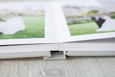wedding album by ireland wedding photographer