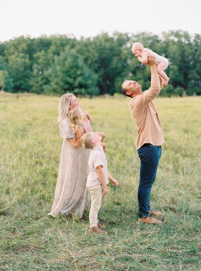 Newborn photography session in Menomonee Falls