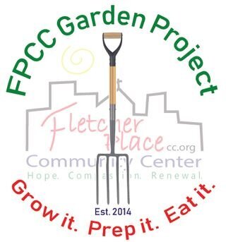 Fletcher Place community garden logo