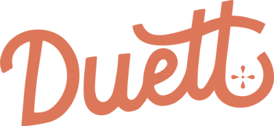 Duett, email marketing for bloggers, logo