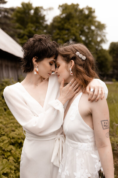 POC and LGBTQ+ destination eloping  in door county