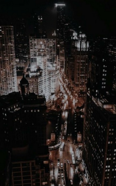 dark feminine city lights
