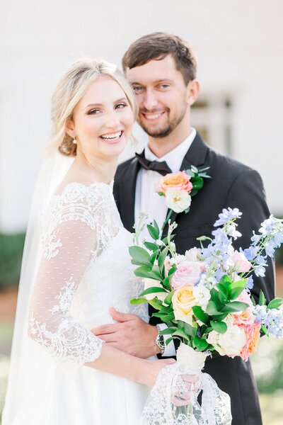 joyful bride and groom | Columbus, GA Wedding Photographer Amanda Horne