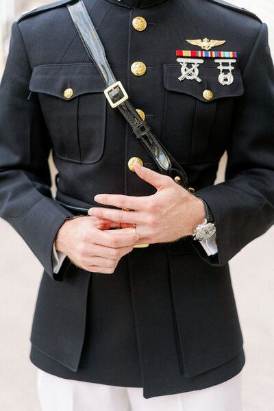 Military Chicago Wedding at the Drake Hotel