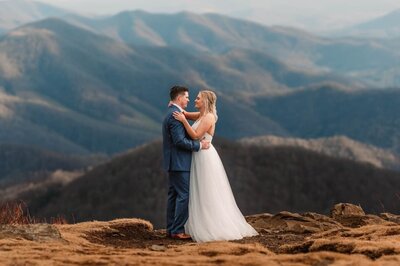 elopement in asheville blue ridge