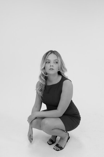 Black and White branding photography