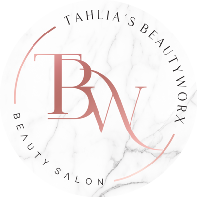 Tahlia’s Beautyworx logo– Hamilton beauty salon
