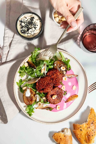 food fotografie voor catering bedrijf in Noord Holland voor nieuwe menu 