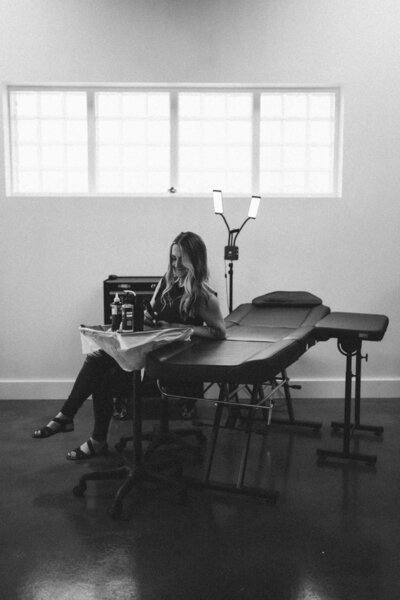 Clean and feminine fine-line work by a Pittsburgh-based tattoo artist known for soft, custom tattoos.