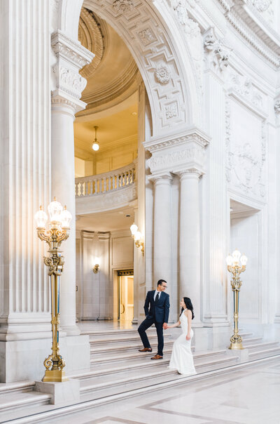 San Francisco City Hall Wedding Photographer, San Francisco Elopement Photographer