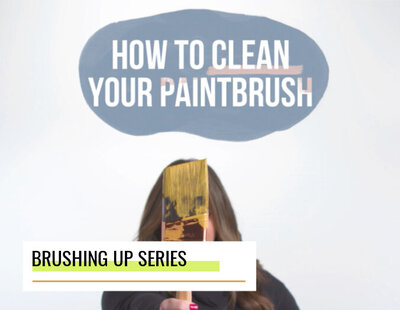 how to clean your paintbrush