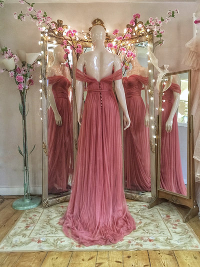 Calliope-rose-pink-silk-tulle-grecian-goddess-wedding-dress-JoanneFlemingDesign