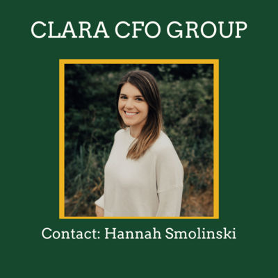 Discover Hannah Smolinski of Clara CFO Group, a valued member of Jamie Trull's preferred vendor list. Hannah specializes in providing virtual CFO services to small business owners. Whether you need answers to your PPP questions or a better understanding of your business financials, Hannah is here to offer quality support and guidance. With a focus on helping you achieve your personal and professional goals, Hannah's expertise is unmatched. Contact her today and mention Jamie Trull sent you!