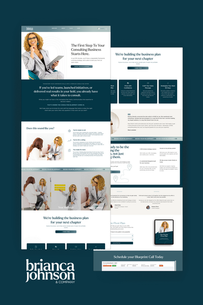wix consultant website design