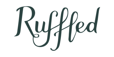 Ruffled Logo dark blue
