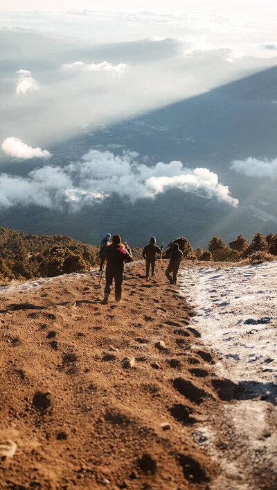 Acatenango volcano hike Guatemala