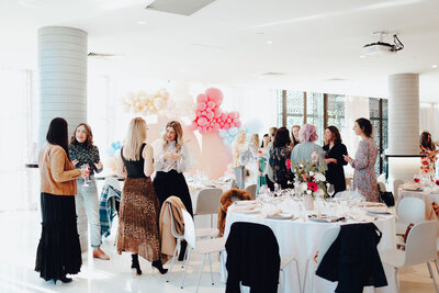 TMMCDayOut_ChloeSmithPhotography_0165 Women seated at a table at a marketing event,