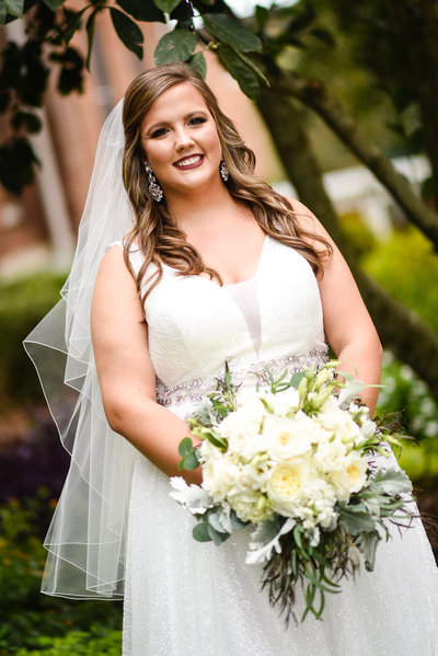 Bridal Portrait, Mississippi Wedding