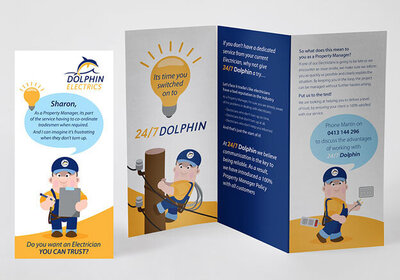 Dolphin Electrics DL Trifold by The Brand Advisory