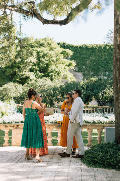 guests at Villa Bologna, Malta