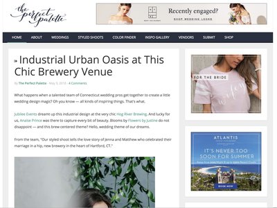 Jubilee Events Featured on The Perfect Palette