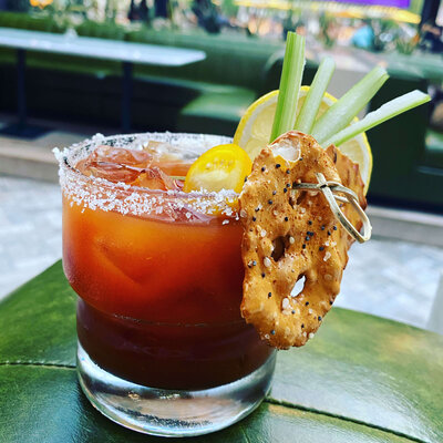 Ladies of Libation Consulting - Sporting Club - Everything But THe Bagel Bloody Mary