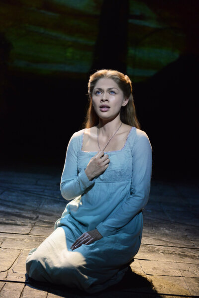 Patrice Tipoki as Fantine in Les Miserables
