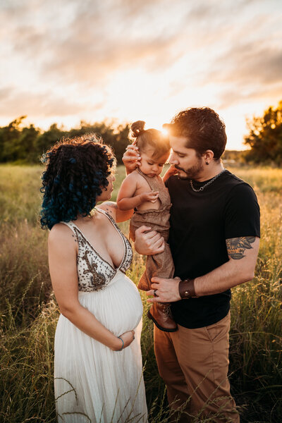Flower Mound, Texas lifestyle family photographer capturing tender moments.
