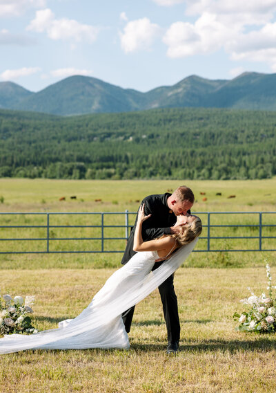 Montana photographer, Haley Jessat. Capturing rocky mountain weddings and elopements in the Flathead Valley.