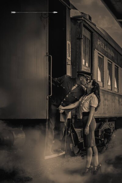 Galveston Train Museum with Natasha Snyder Photography