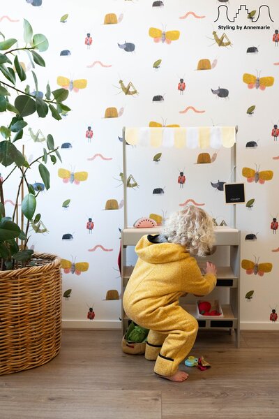 Inrichting kinderslaapkamer door interieurstylist Annemarie Taekema