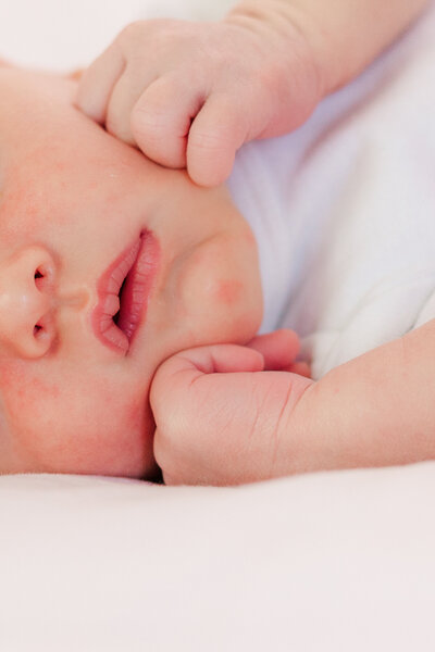 newborn baby mouth