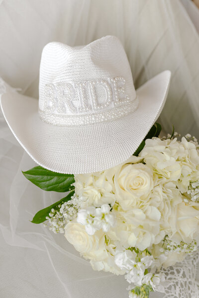Bride Cowboy Hat