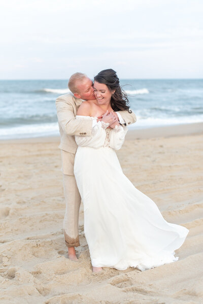 Sophie and Zach Nags Head Beach Wedding SP-038