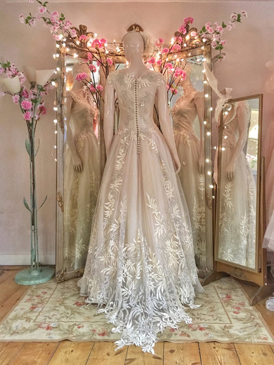 Eos-blush-embellished-beaded-silk-organza-wedding-dress-JoanneFlemingDesign