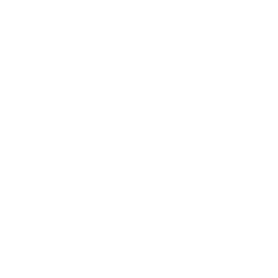 While We Wander Badge Illustration in White