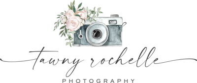 tawny rochelle photography logo, Tri-Cities WA newborn, baby, maternity, family photographer