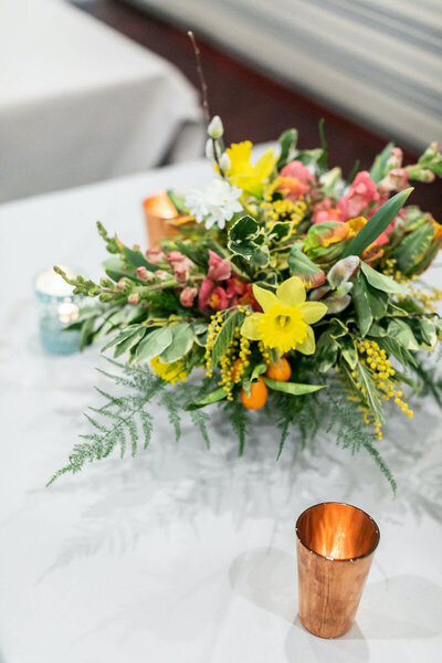 Vintage-MD-wedding-florist-Sweet-Blossoms-cocktail-table-Living-Radiant-Photography