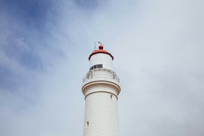 lighthouse with clear sky