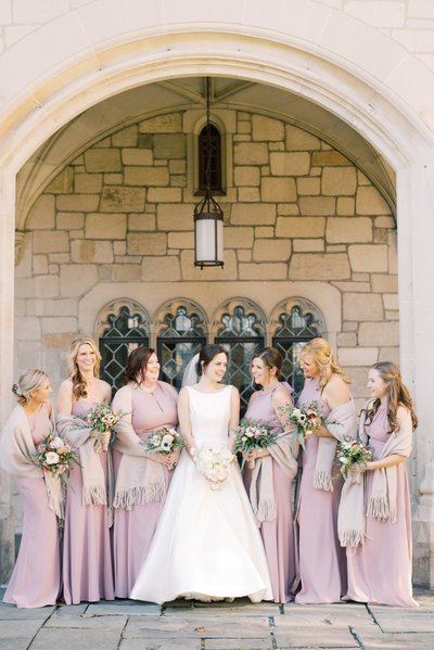 wedding-bridal-party-photography-by-church