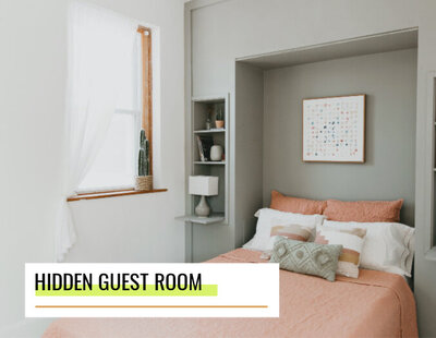 lowes how to create a hidden guest room